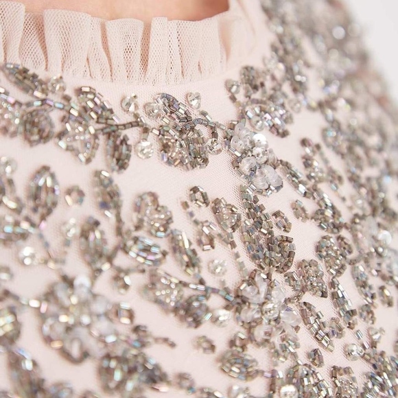 Andromeda Long Sleeve Backless Gown - Picture 2 of 5